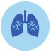 Lung problems icon