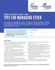 TAF+MEK Fever Management Tool Brochure icon