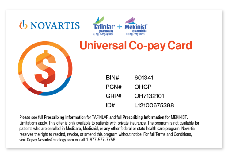 Novartis Universal Co-pay Card